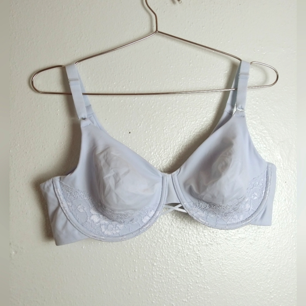 Vanity Fair Bra Underwire Full Coverage Size 40C Lilac